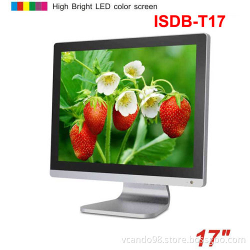 17 inch HD ISDB-T digital VGA LCD TV MPEG4 DTV with HDMI USB Thailand